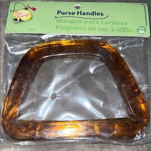 Bag Boutique Amber Purse Handles NIP see pics